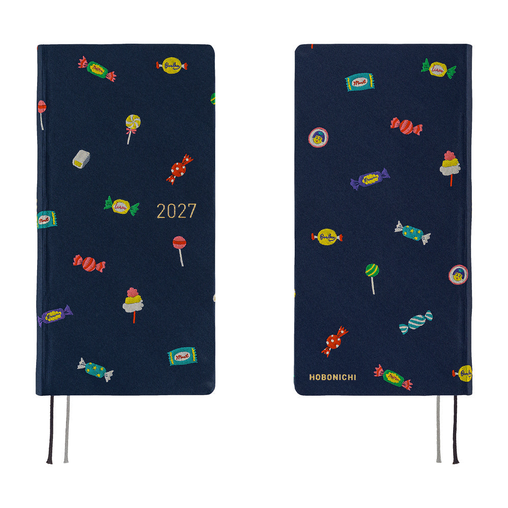 Hobonichi Techo 2027 Weeks MEGA Planner | Bow & Tie: Candy Dream | English