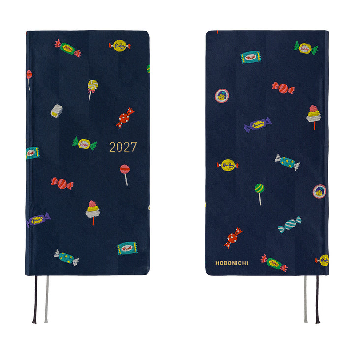 Hobonichi Techo 2027 Weeks MEGA Planner | Bow & Tie: Candy Dream | English