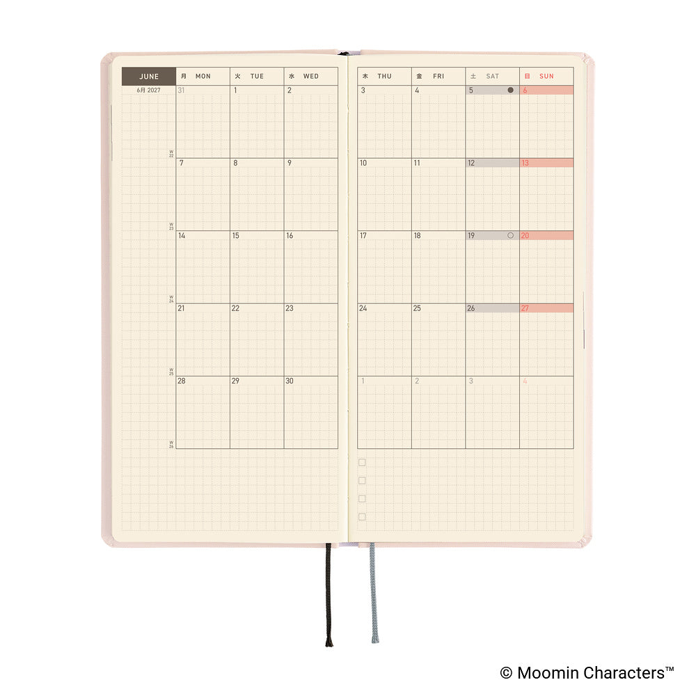 Hobonichi Techo 2027 Weeks Planner | Moomin: At the Table | English