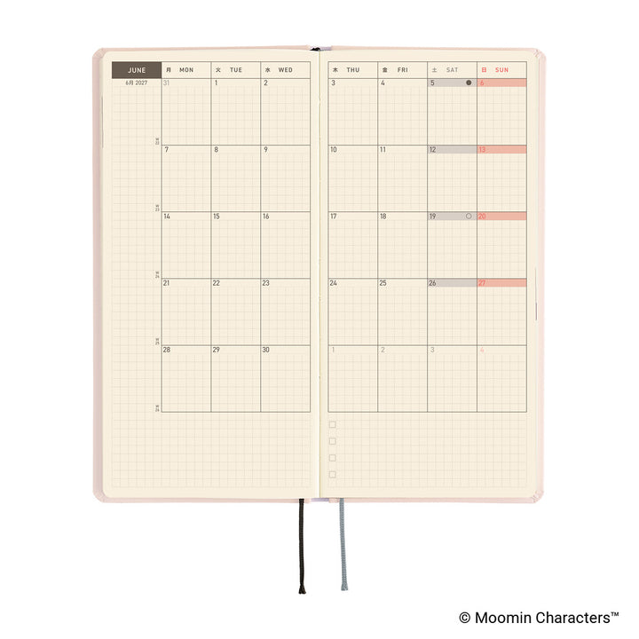 Hobonichi Techo 2027 Weeks Planner | Moomin: At the Table | English