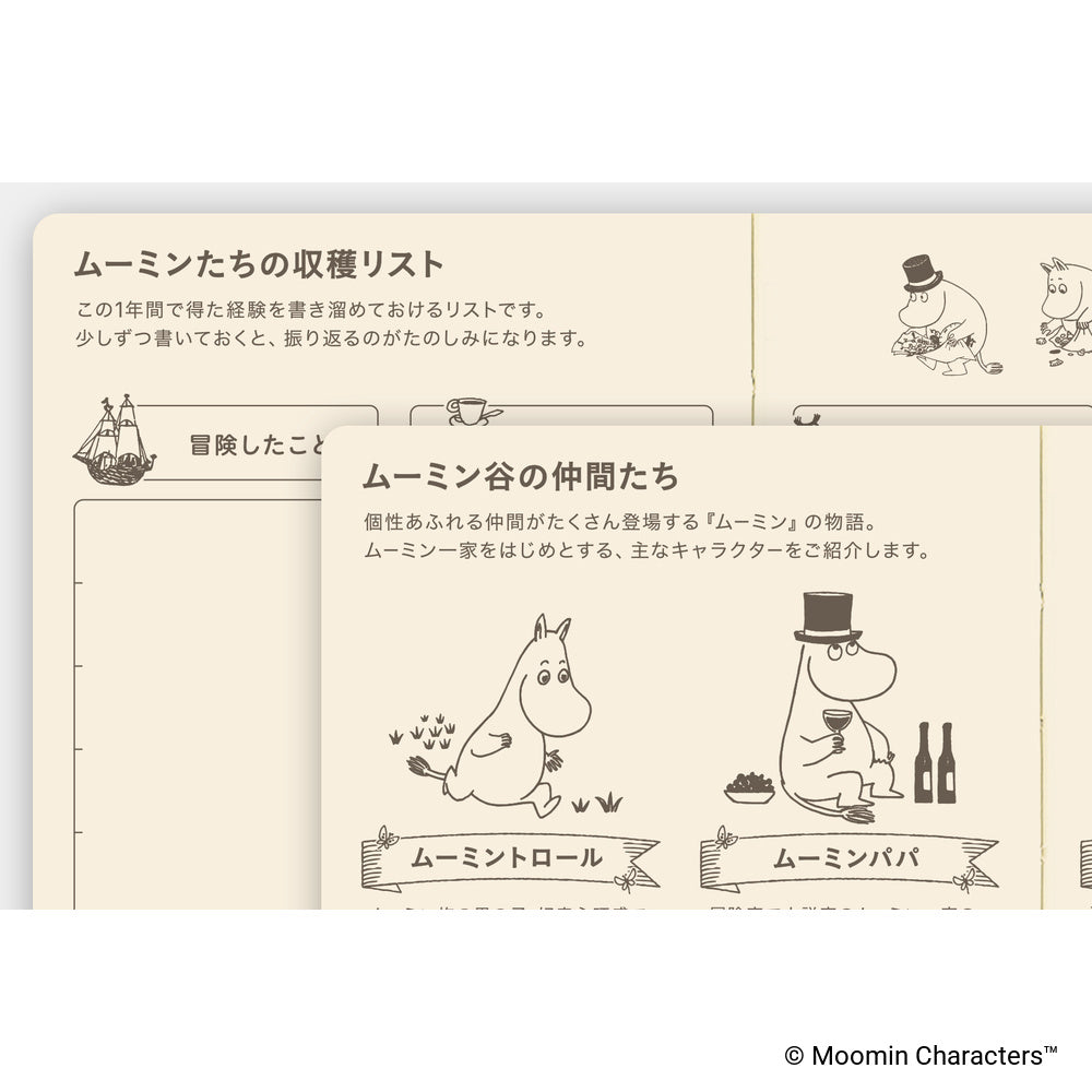 Hobonichi Techo 2027 Weeks Planner | Moomin: At the Table | Japanese