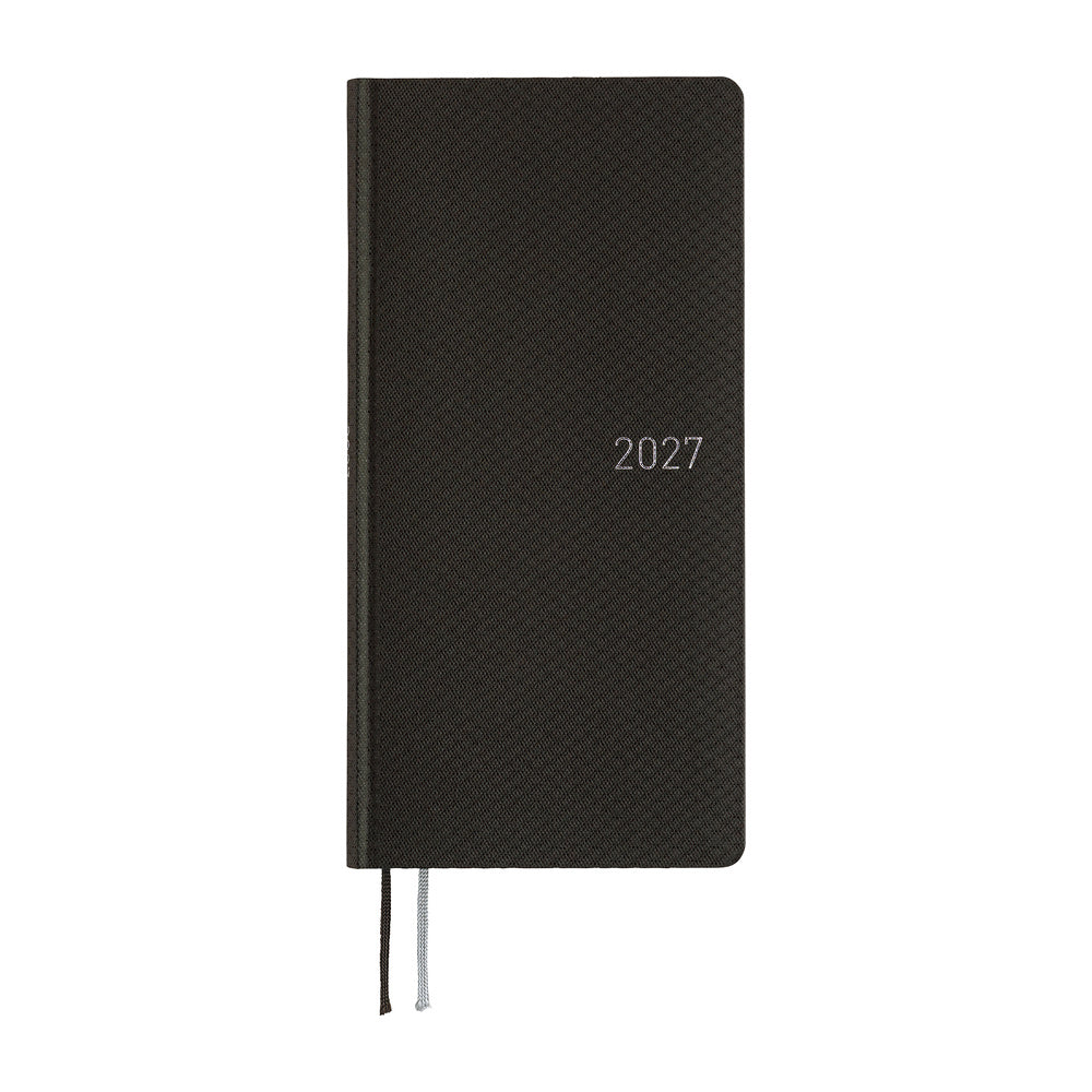 Hobonichi Techo 2027 Weeks Planner | Paper Series: Black Argyle | English