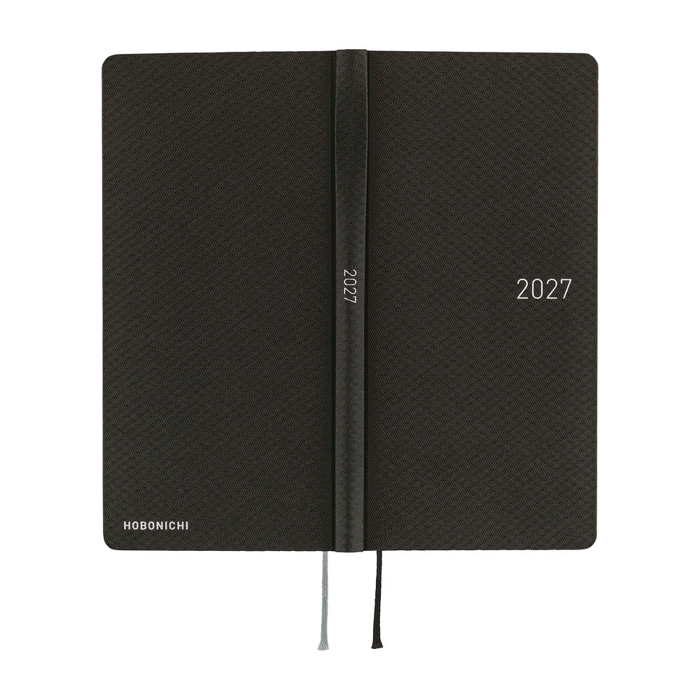 Hobonichi Techo 2027 Weeks Planner | Paper Series: Black Argyle | English