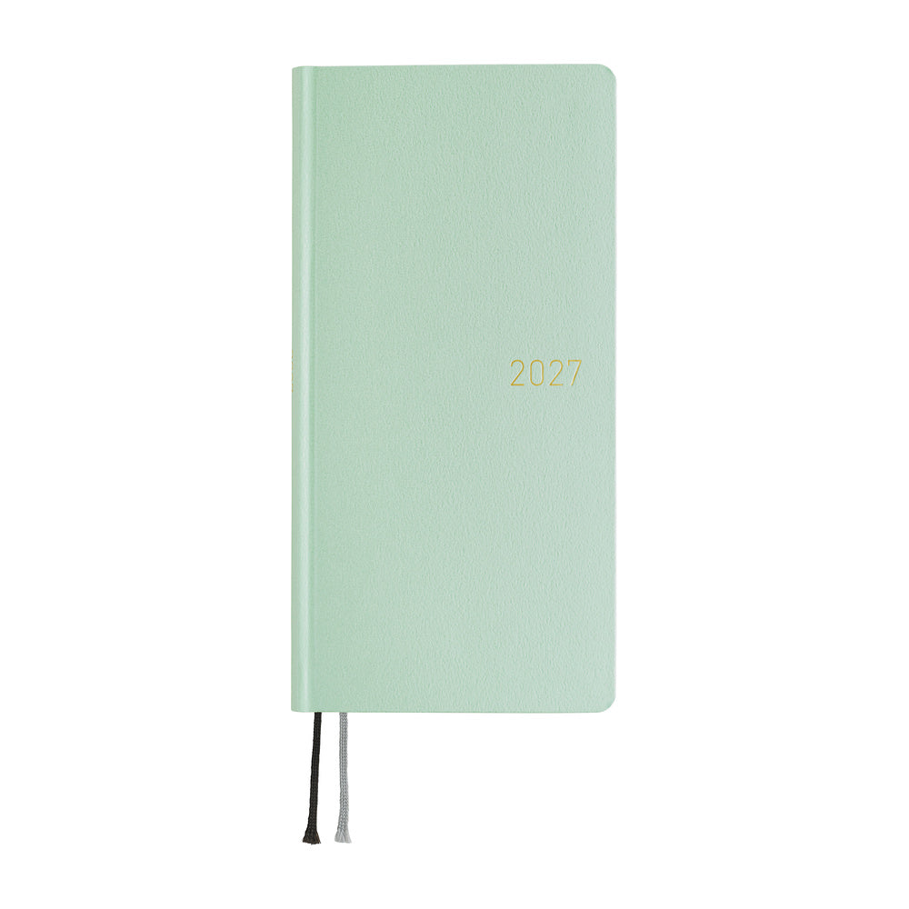 Hobonichi Techo 2027 Weeks Planner | Paper Series: Frosty Jade | English