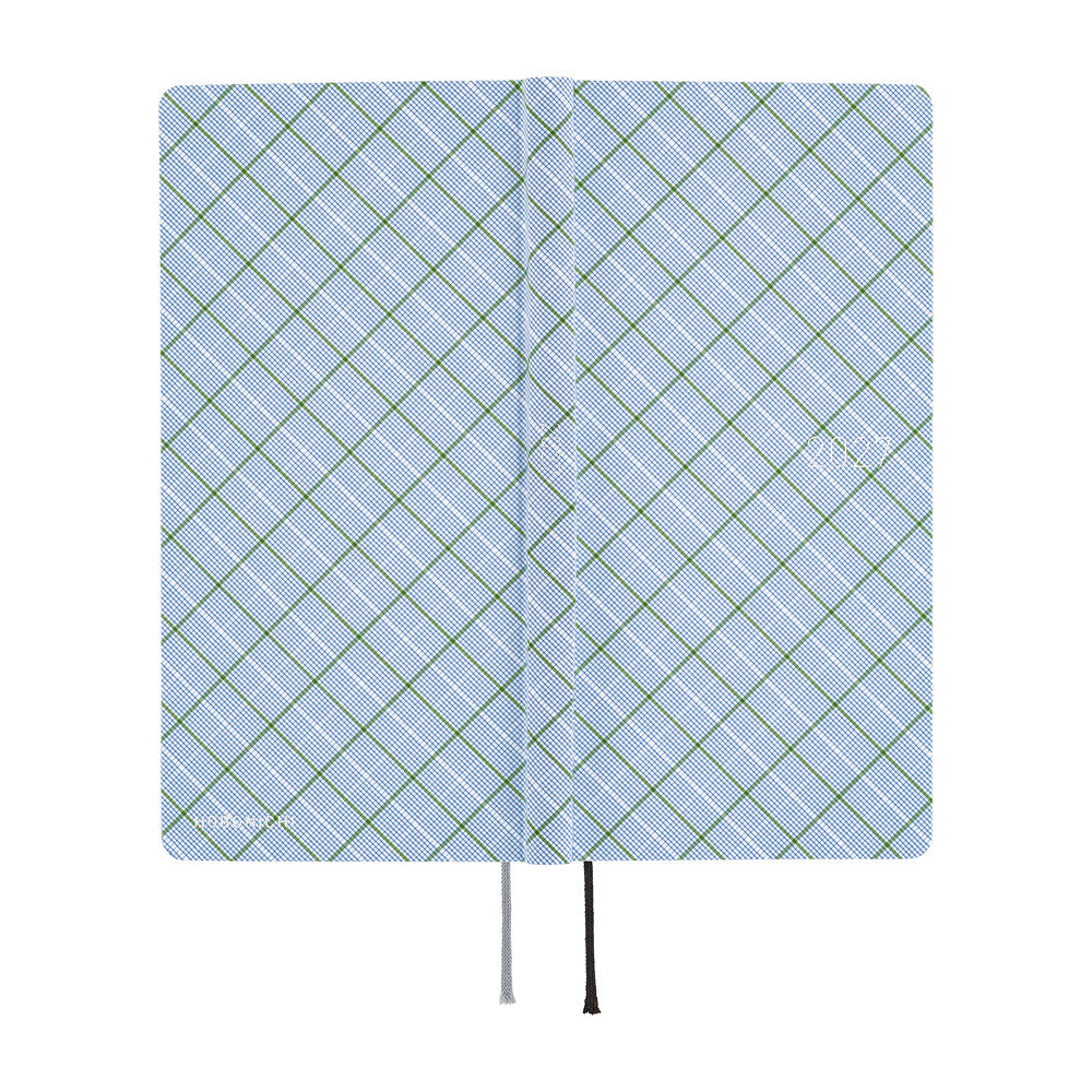 Hobonichi Techo 2027 Weeks Planner | Shirt Fabric: Graph Plaid | English