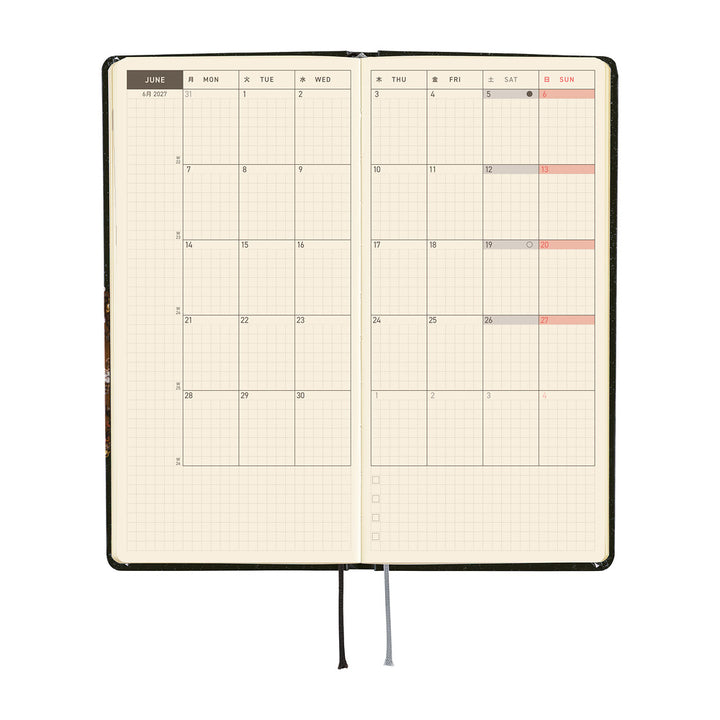 Hobonichi Techo 2027 Weeks Planner | tanakadaisuke: Starlight | English