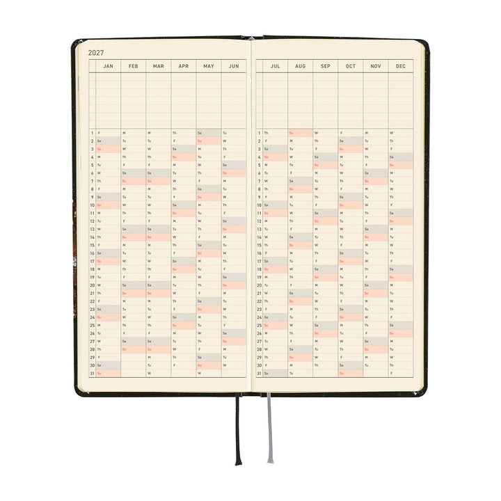 Hobonichi Techo 2027 Weeks Planner | tanakadaisuke: Starlight | English