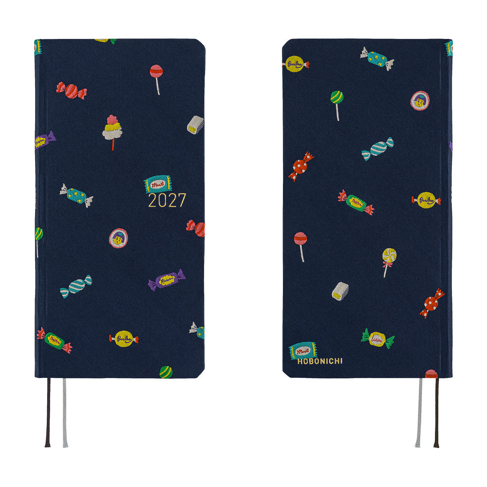 Hobonichi Techo 2027 Weeks Planner | Bow & Tie: Candy Dream | English