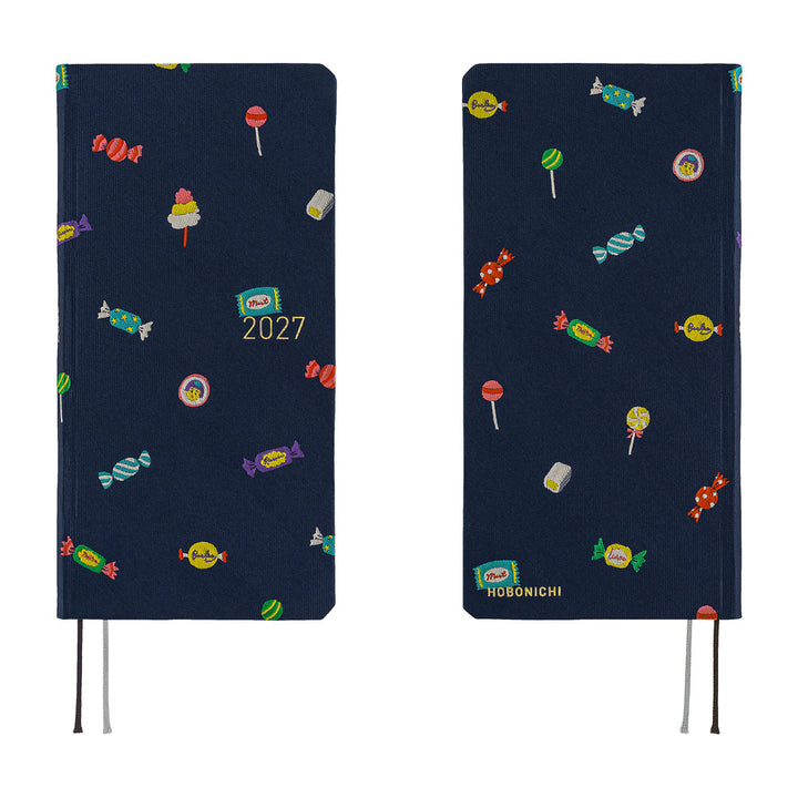 Hobonichi Techo 2027 Weeks Planner | Bow & Tie: Candy Dream | English