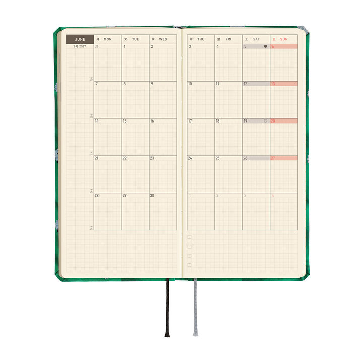 Hobonichi Techo 2027 Weeks Planner | Bow & Tie: Sheep Sheep Sheep | English