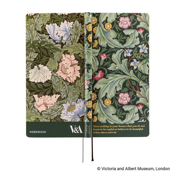 Hobonichi Techo 2027 Weeks Planner | V&A Series: Leicester | English