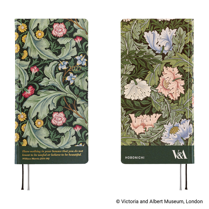Hobonichi Techo 2027 Weeks Planner | V&A Series: Leicester | English