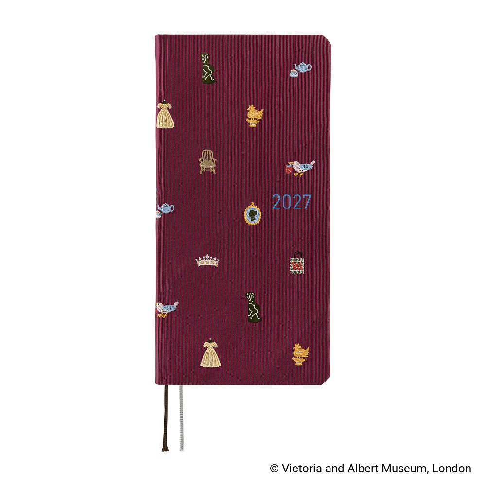 Hobonichi Techo 2027 Weeks Planner | V&A Series: Welcome to the V&A | English