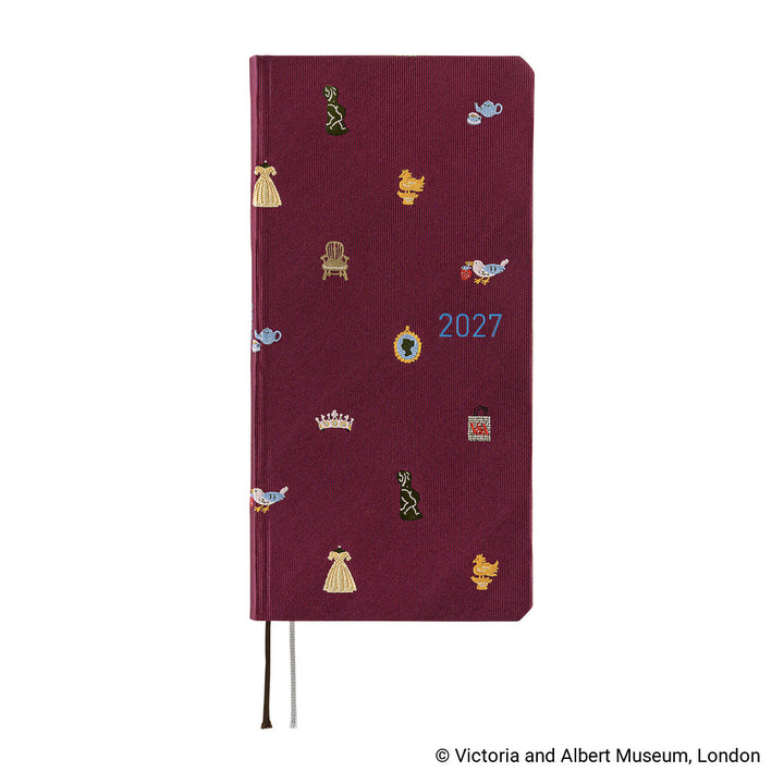 Hobonichi Techo 2027 Weeks Planner | V&A Series: Welcome to the V&A | English