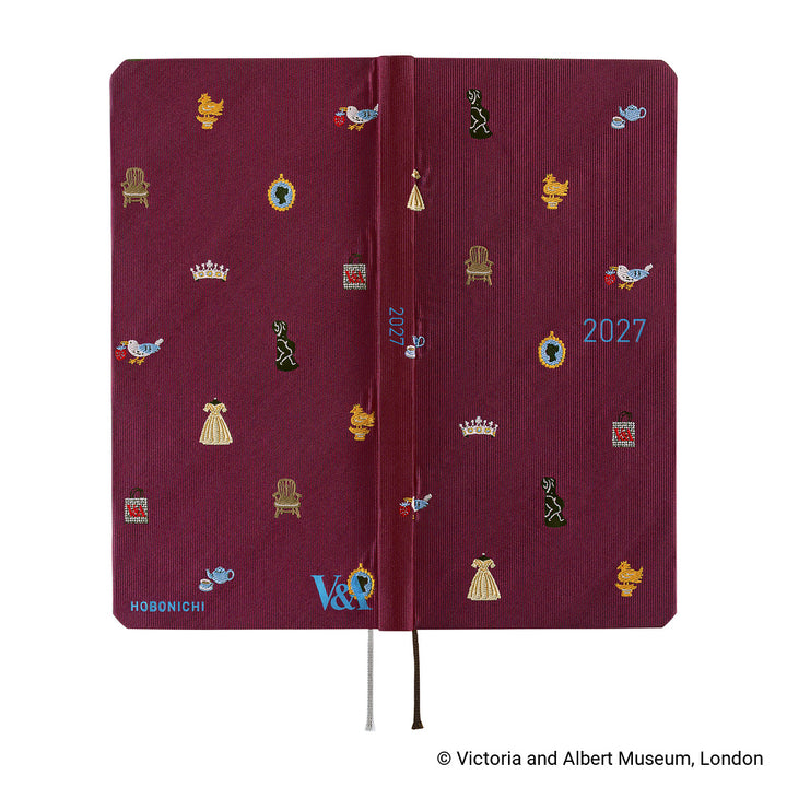 Hobonichi Techo 2027 Weeks Planner | V&A Series: Welcome to the V&A | English