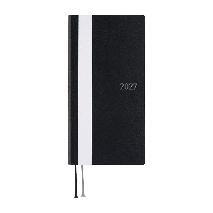 Hobonichi Techo 2027 Weeks Planner | White Line: Black | English