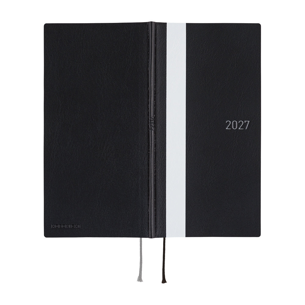 Hobonichi Techo 2027 Weeks Planner | White Line: Black | English