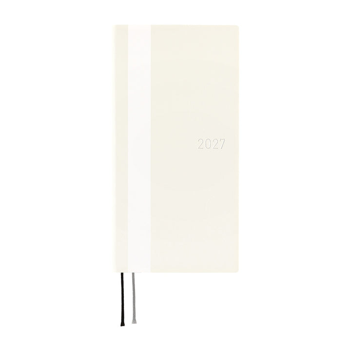 Hobonichi Techo 2027 Weeks Planner | White Line: Ivory | English