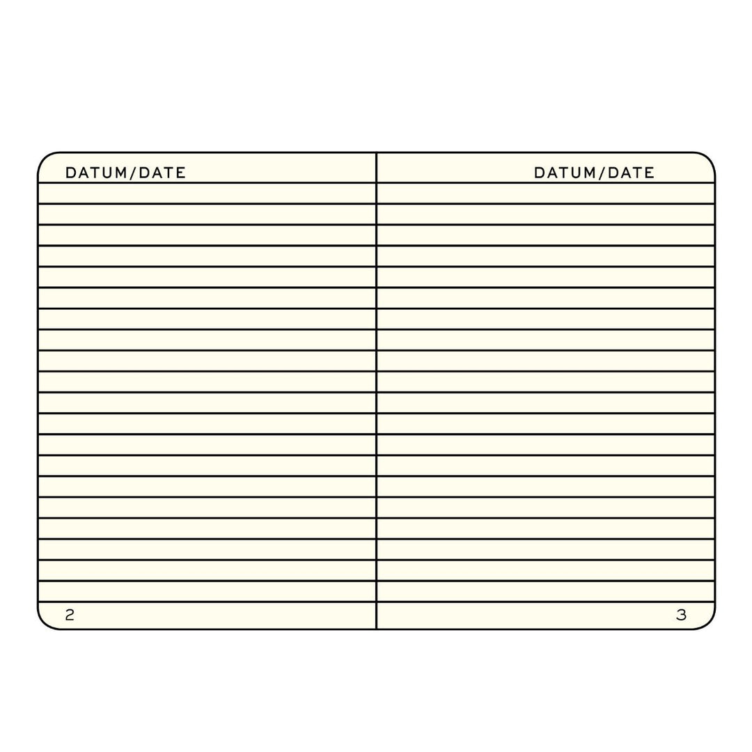 Hardcover A6 Lined Pocket Notebook | Lilac