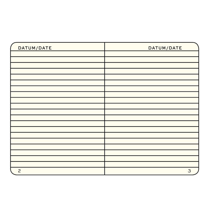 Hardcover A6 Lined Pocket Notebook | Lilac