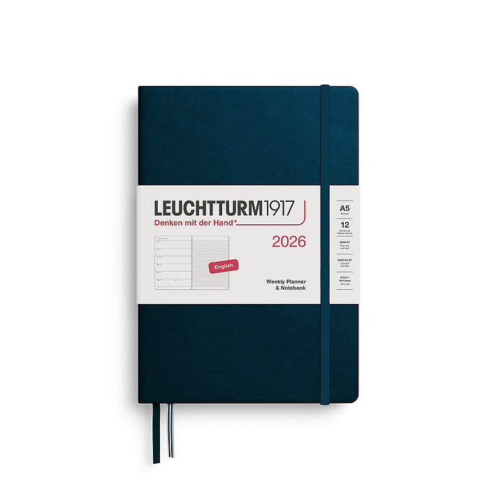 2026 Weekly Planner and Notebook | Deep Sea