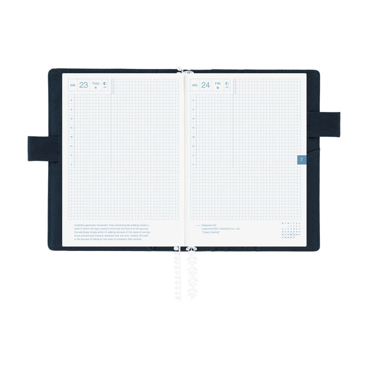 Hobonichi Techo A5 Cousin Cover with Planner | iyo okumi: A Story About Me | English Mon Start