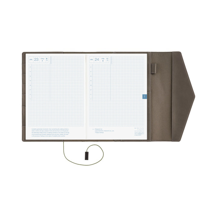 Hobonichi Techo A5 Cousin Cover with Planner | Letter | English Mon Start