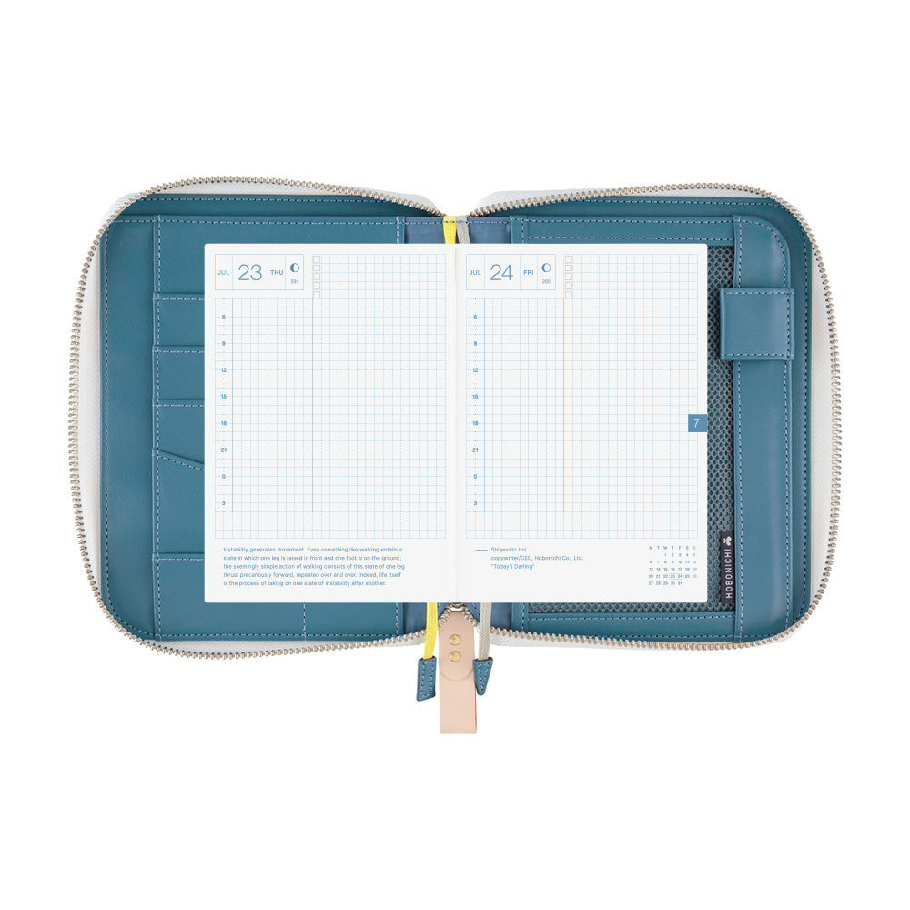 Hobonichi Techo A6 Original Cover with Planner | minä perhonen: aalto | English Mon Start