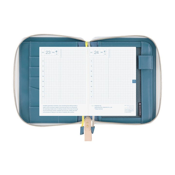 Hobonichi Techo A6 Original Cover with Planner | minä perhonen: aalto | English Mon Start