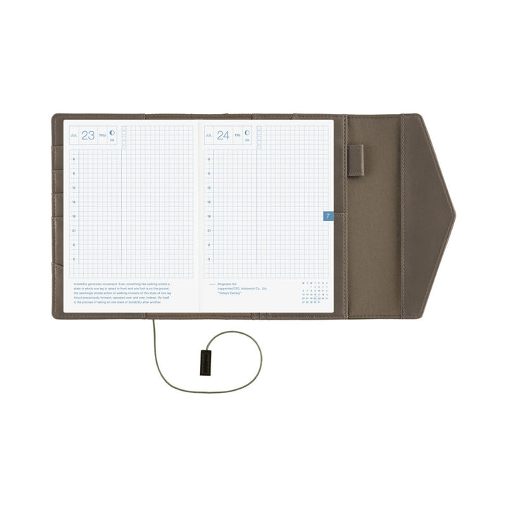 Hobonichi Techo A6 Original Cover with Planner | Letter | English Mon Start