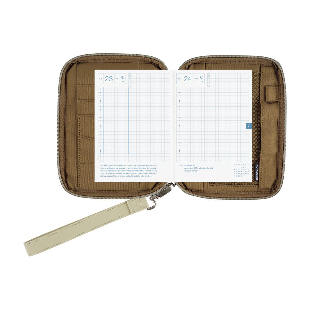 Hobonichi Techo A6 Original Cover with Planner | Quilt | English Mon Start