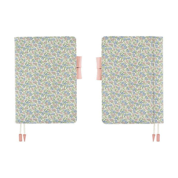 Hobonichi Techo A5 Cousin Cover with Planner | Liberty Fabrics: Sasha Kiora | English Mon Start