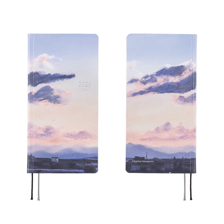 Hobonichi Techo 2026 APRIL Start Weeks Planner | Kyohei Sakaguchi: En Route to Kumamoto Port at Dawn | Japanese