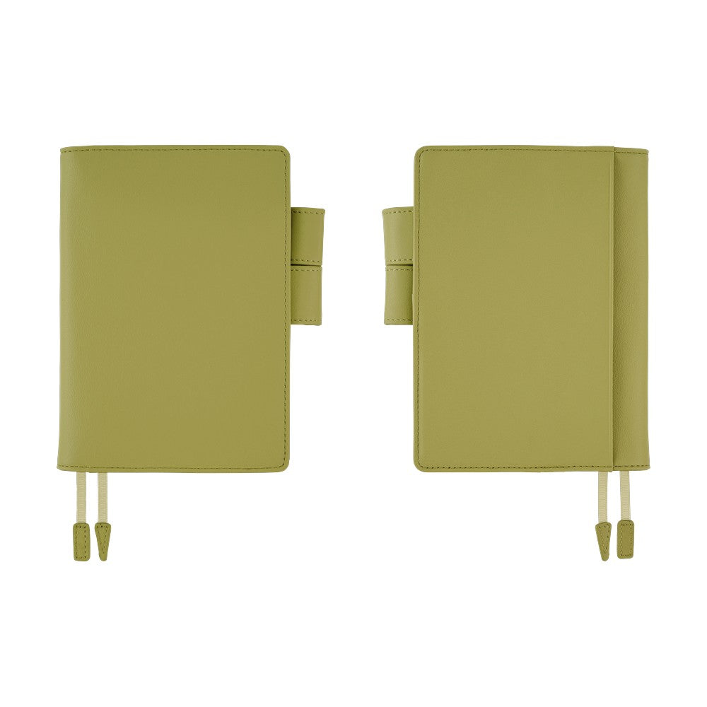 Hobonichi Techo A6 Original Cover with Planner | Leather: Sage Green | English Mon Start