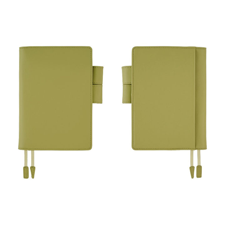 Hobonichi Techo A6 Original Cover with Planner | Leather: Sage Green | English Mon Start