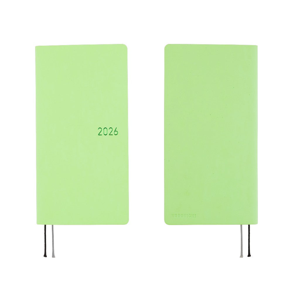 Hobonichi Techo 2026 Weeks Planner | Smooth: Melon Sorbet | English