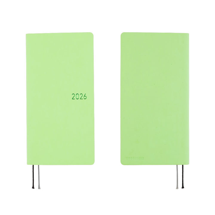 Hobonichi Techo 2026 Weeks Planner | Smooth: Melon Sorbet | English
