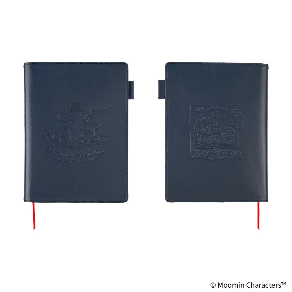 Hobonichi 5-Year A5 Techo Book Cover | Moomin: Written Memories [Large 5-Year Techo]