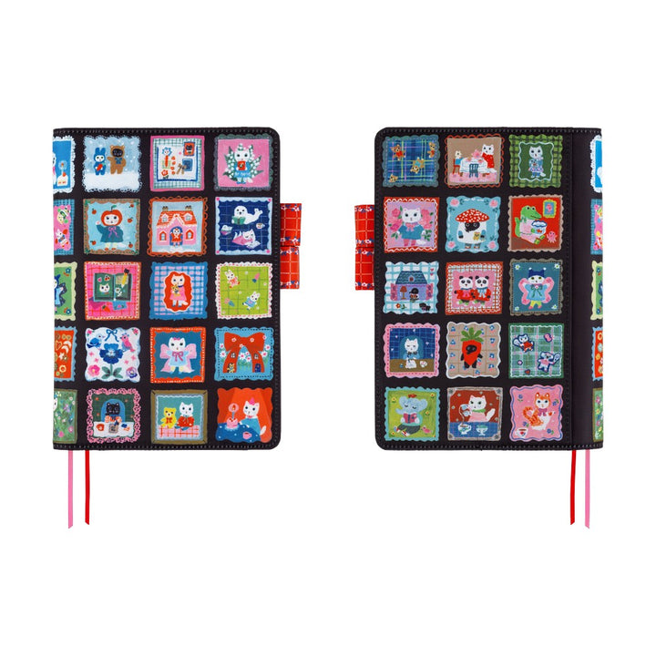 Hobonichi Techo A5 Cousin Cover with Spring Planner | Yumi Kitagishi: White Cat’s Daily Life | Japanese April Start