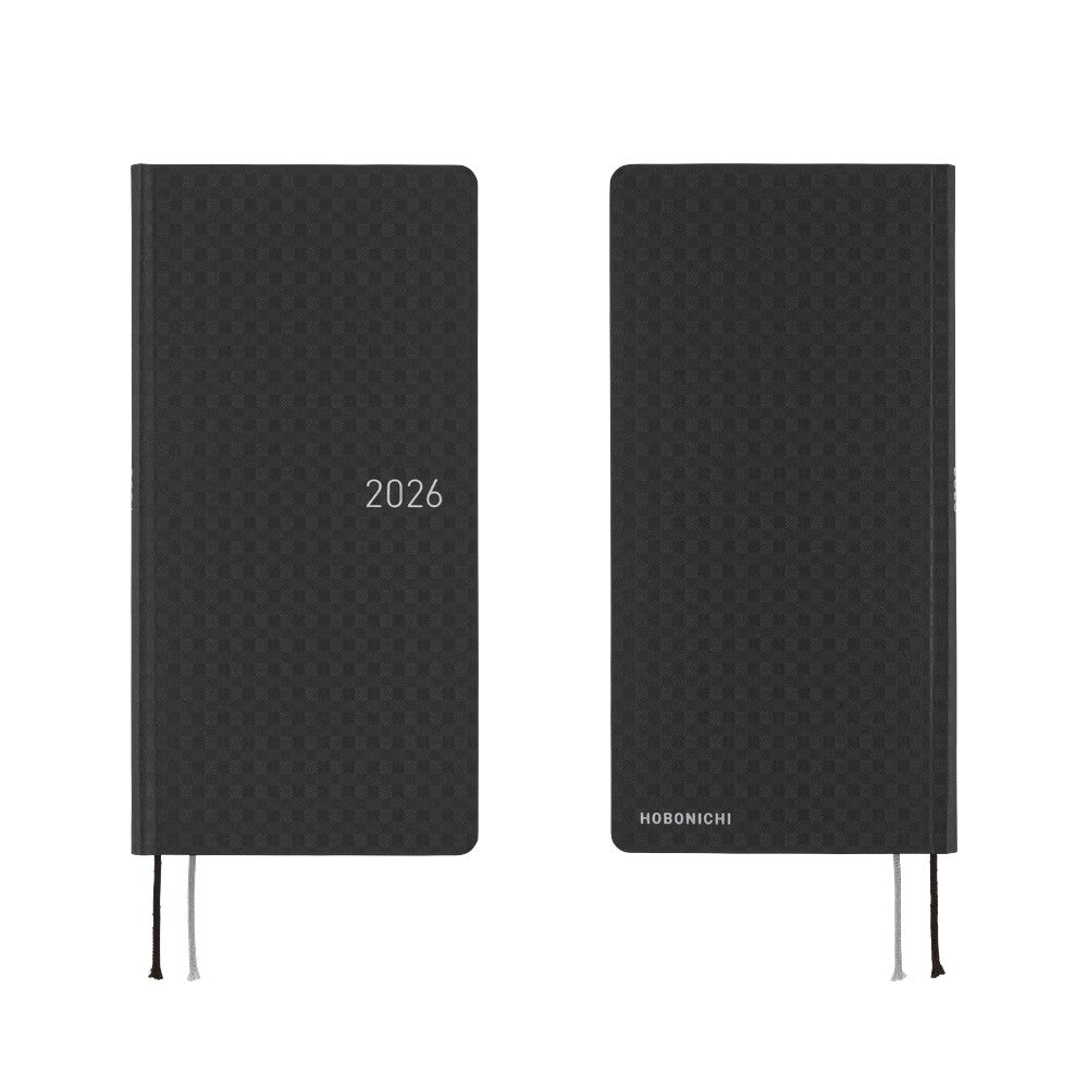 Hobonichi Techo 2026 Weeks Planner | Paper Series: Black Gingham | English