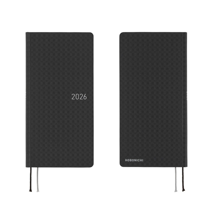 Hobonichi Techo 2026 Weeks Planner | Paper Series: Black Gingham | English