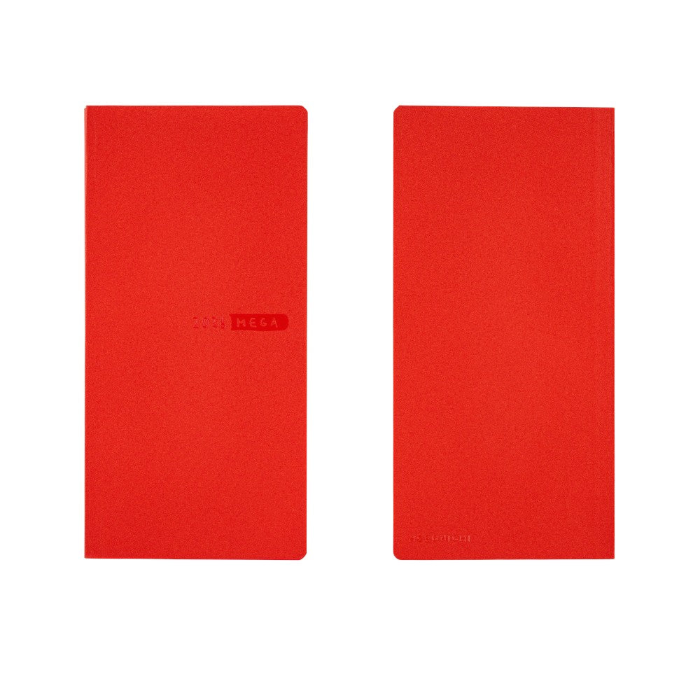 Hobonichi Techo 2026 Weeks MEGA Planner | Sneaker: Tomato Red | English