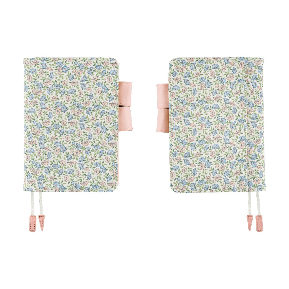 Hobonichi Techo A6 Original Cover with Planner | Liberty Fabrics: Sasha Kiora | English Mon Start