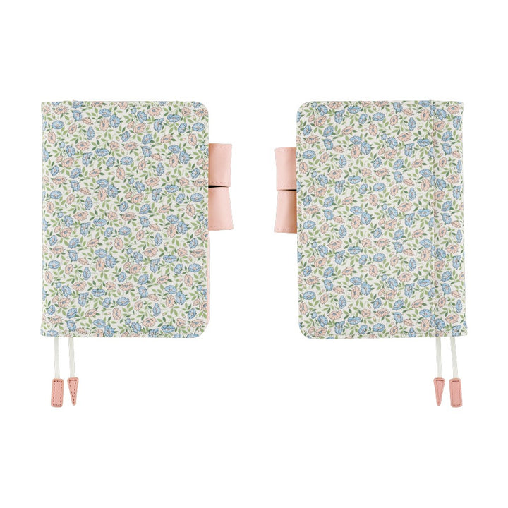 Hobonichi Techo A6 Original Cover with Planner | Liberty Fabrics: Sasha Kiora | English Mon Start