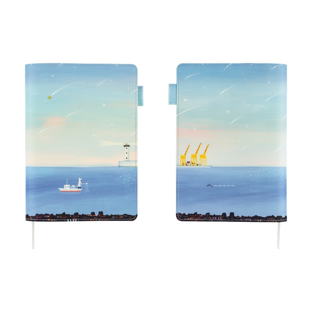 Hobonichi 5-Year A5 Techo Book (2026-2030) | Hiroko Kubota: The Sea’s Dream at Dawn