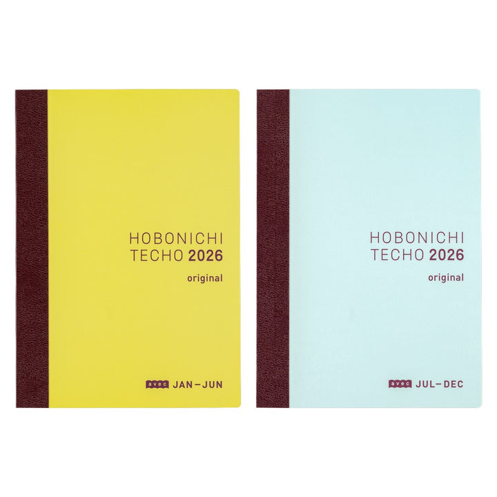 Hobonichi Techo 2026 A6 Original Avec Planner | Book Only | Japanese