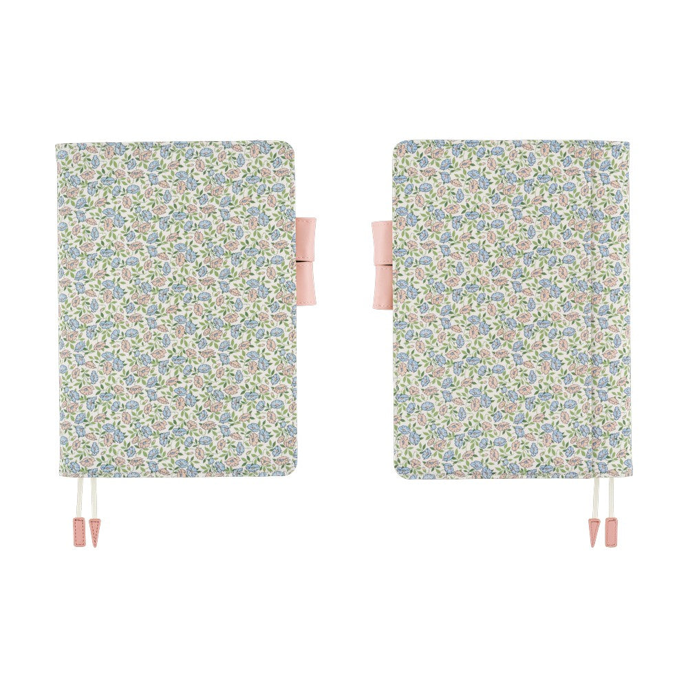 Hobonichi Techo A5 Cousin Cover with Spring Planner | Liberty Fabrics: Sasha Kiora | Japanese April Start