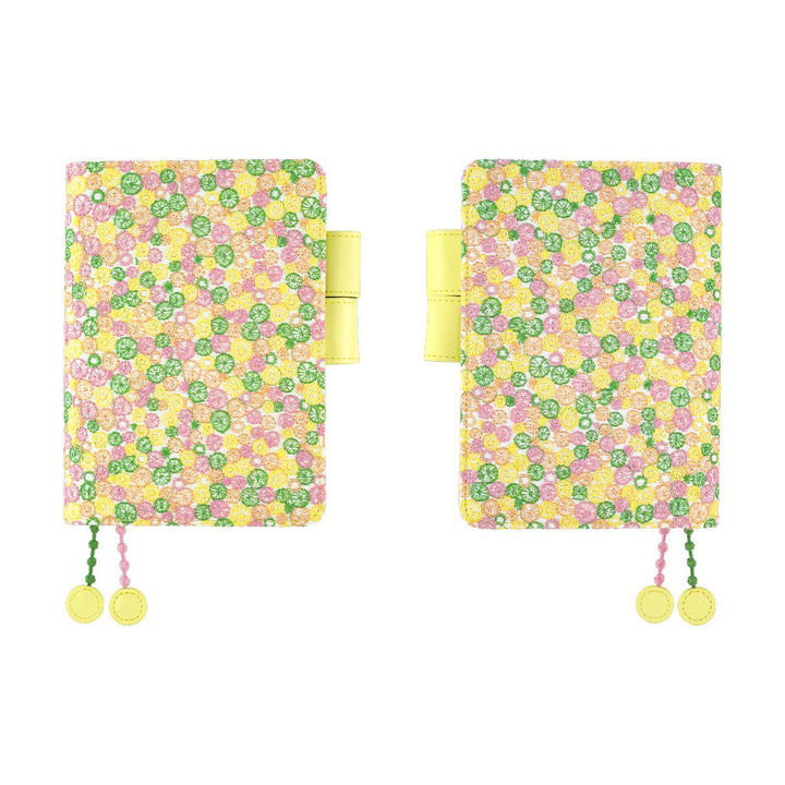 Hobonichi Techo A6 Original Cover with Planner | minä perhonen: skyful (Yellow) | English Mon Start