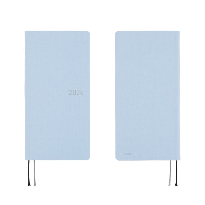 Hobonichi Techo 2026 Weeks MEGA Planner | Colors: Sky Mist | English