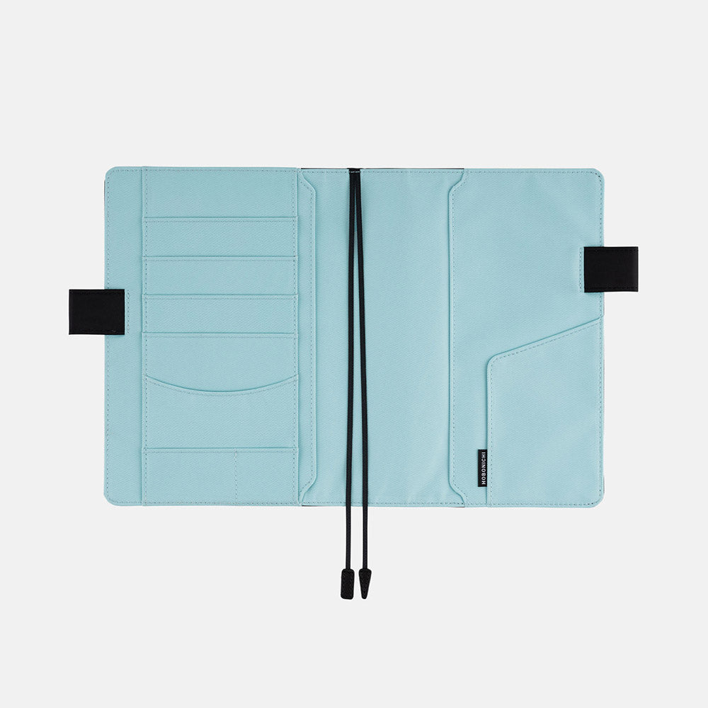 Hobonichi Techo A6 Original Cover | Black x Clear Blue